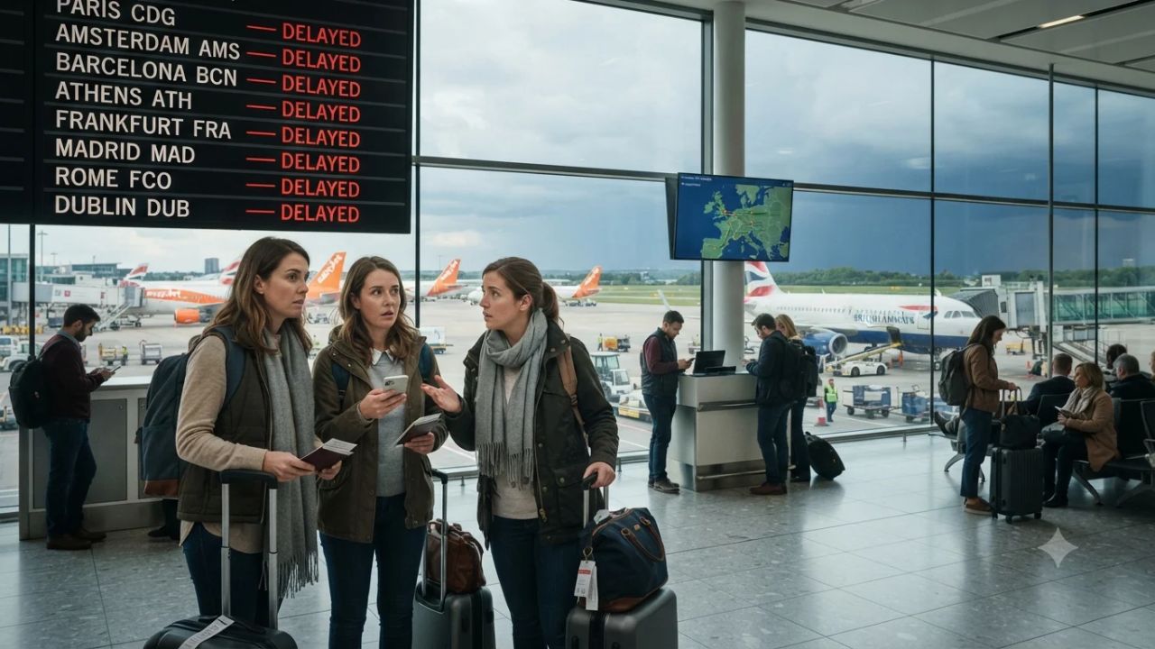 UK and European Flight Disruption Breakdown: Airspace Bottlenecks, Delay Chains, and Passenger Guide 2026