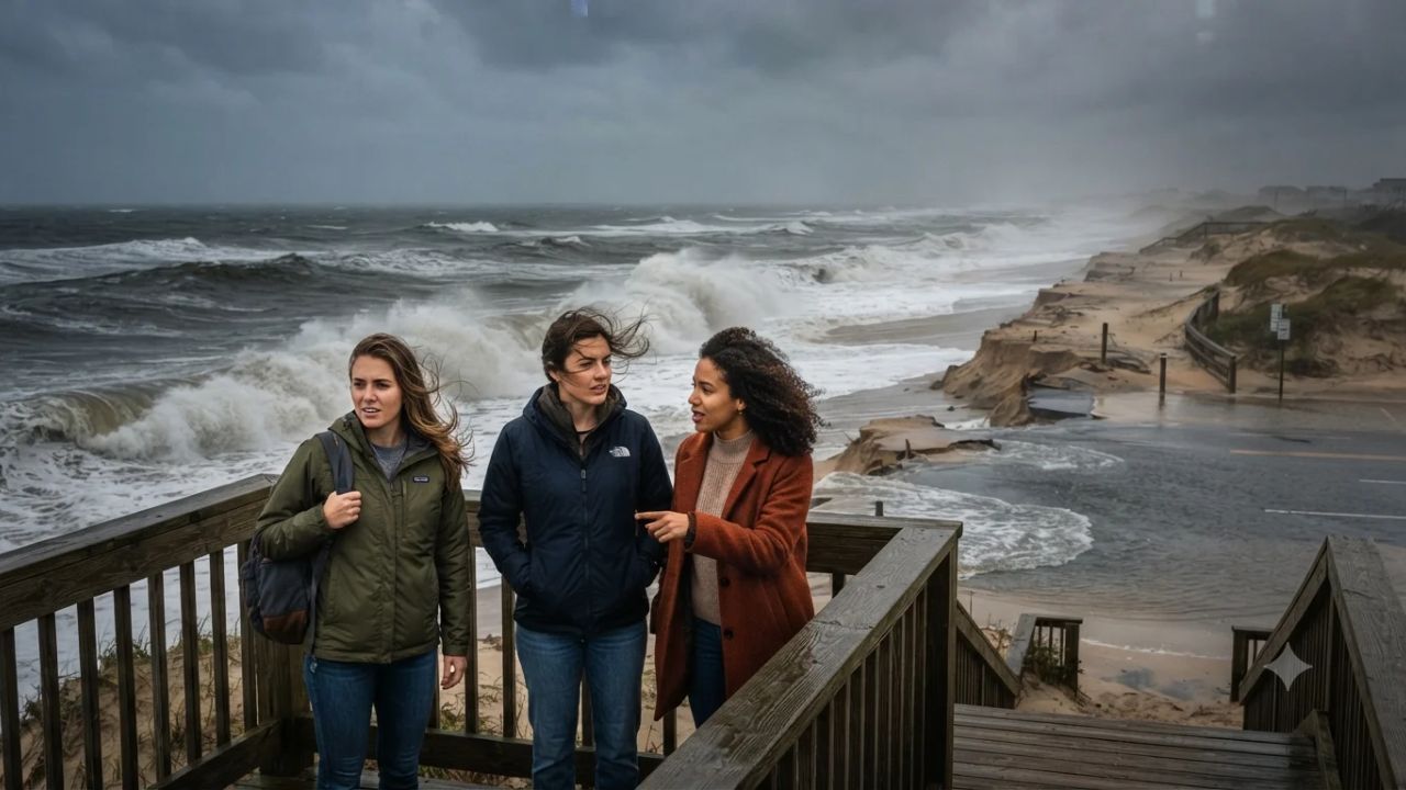 US East Coast Storm Alert: Virginia and North Carolina Face 12-Foot Waves and Coastal Flooding