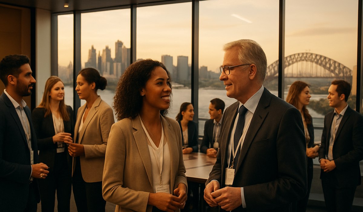 Qantas headquarters Sydney with Travel Industry Mentor Experience partnership announcement 2026