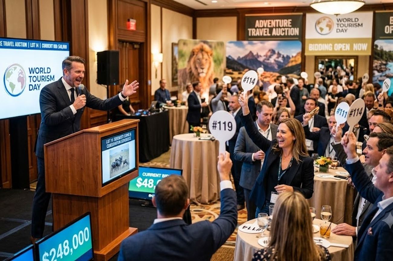Adventure Travel Auction Turns Wild Trips Into Conservation Cash as Bidding Opens on World Tourism Day