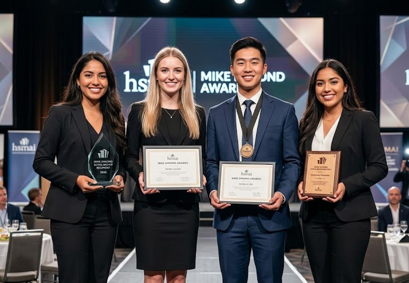 HSMAI Awards 2026 Mike Dimond Scholarships to Four Emerging Hospitality Leaders in Commercial Strategy