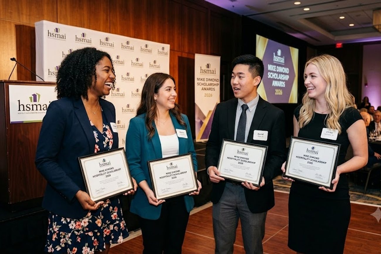 Four Emerging Leaders Selected for 2026 Mike Dimond Hospitality Scholarship