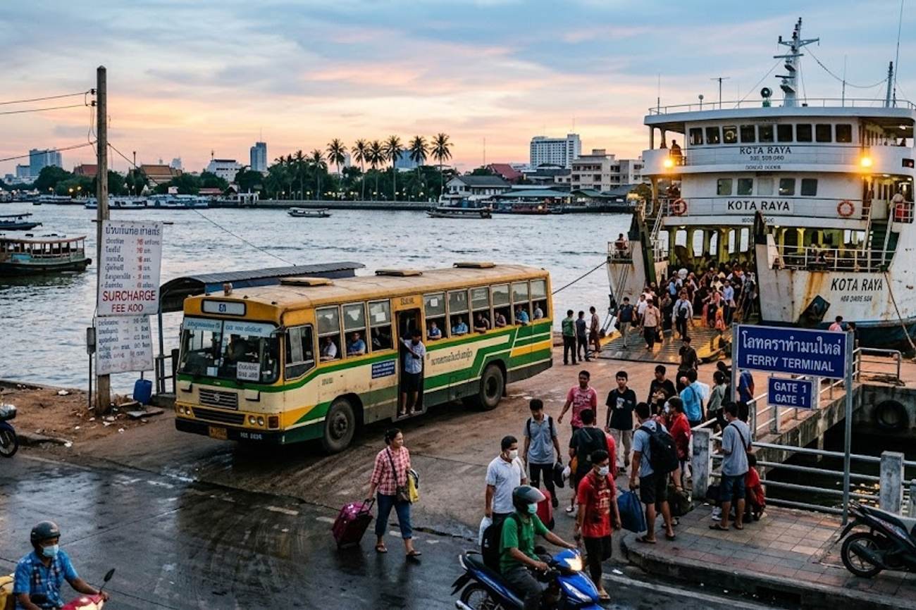 Rising Diesel Costs Transform Southeast Asian Bus and Ferry Networks Travel as Thailand, Indonesia And Other Push Fuel Surcharges Higher