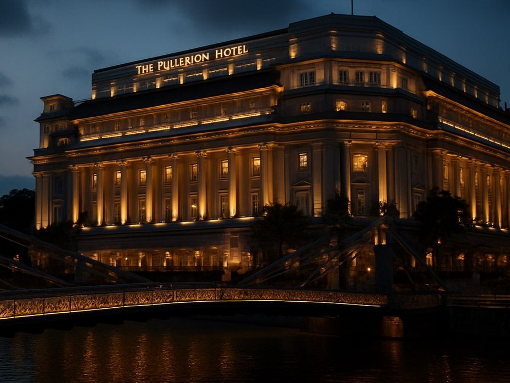 Celebrity status! Iconic 5* The Fullerton Hotel in Singapore from €254/double