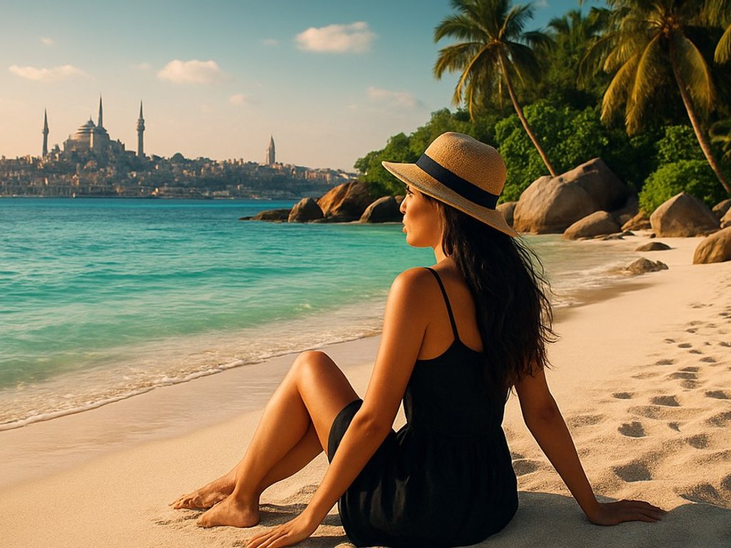 Exotic 2-in-1 getaway from Bucharest 🌴 Istanbul city break + Seychelles island holiday from €648