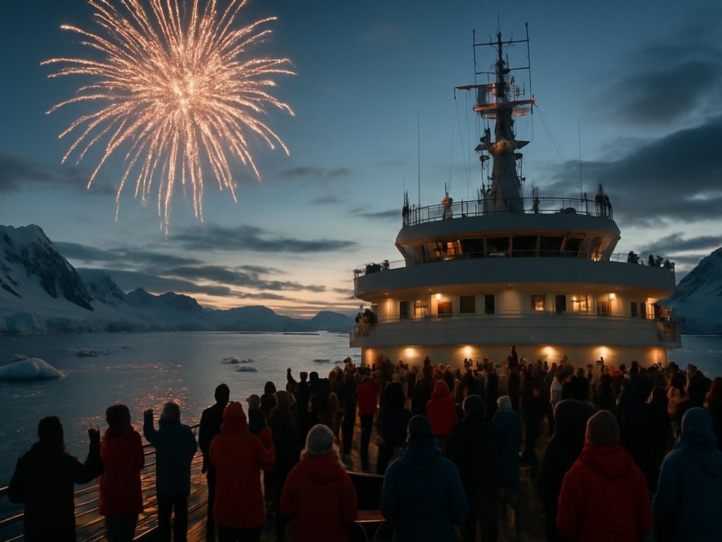New Year Celebration at the End of the World 🎆🛳  18-day Antarctica expedition cruise from Buenos Aires for €2771 p.p. ❄️🐧