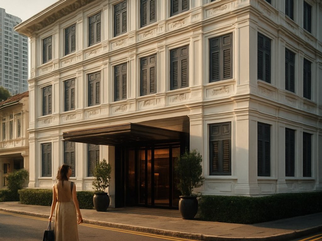 Rare find in Singapore! 🇸🇬 Stylish and centrally located hotel from €66/double