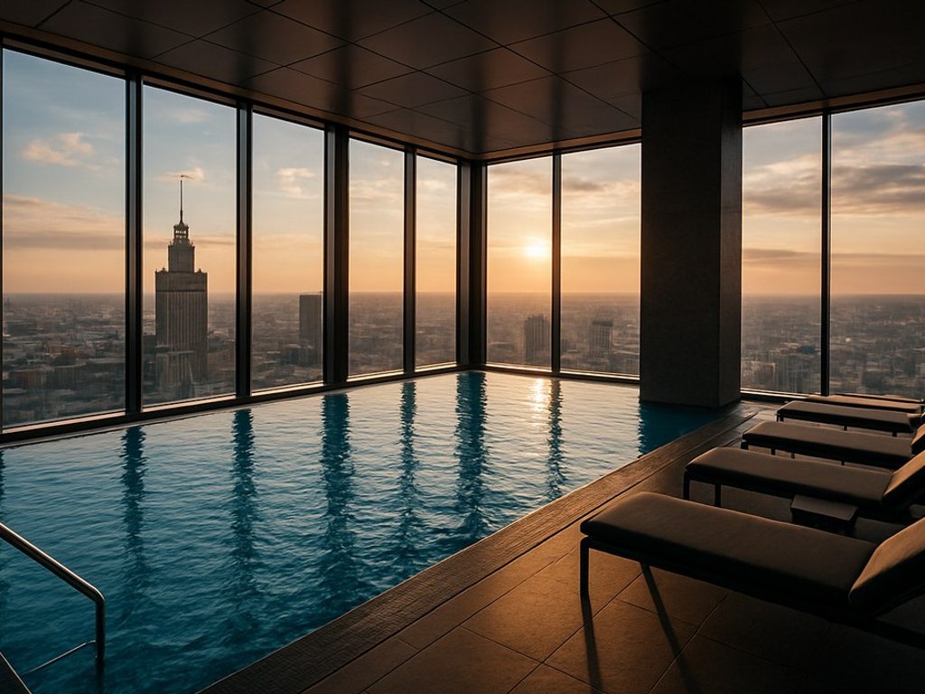 5* InterContinental Warsaw with spectacular pool on the 44th floor from €116/double