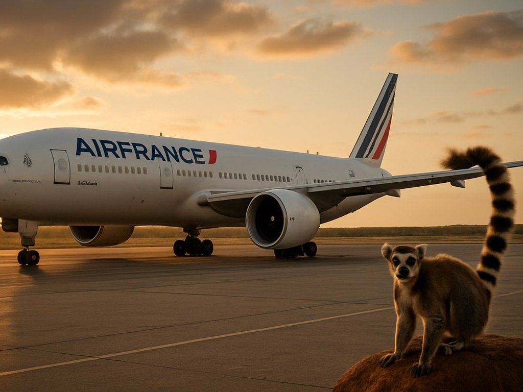 Air France flights from Amsterdam to Madagascar 🦎 for €664