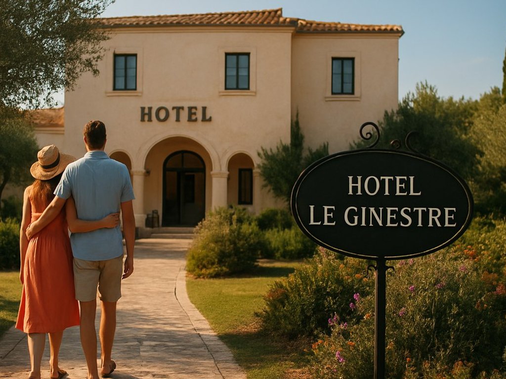 B&B stay at 4* Hotel Le Ginestre Family & Wellness in Puglia, Southern Italy for €57/double