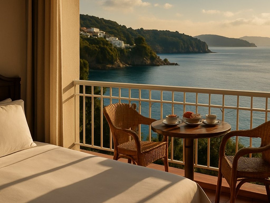 B&B stay at top-rated 4🌟 hotel by Philian Hotels & Resorts in Skiathos, Greece for €49/double