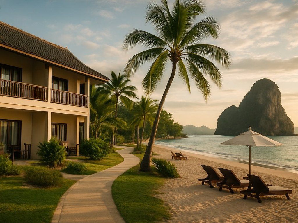 B&B stay at well-rated 4* Arawan Beach Resort Krabi in Thailand for €42/double