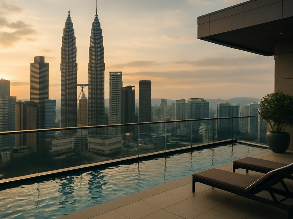 B&B stay at well-rated 4๐ hotel with a rooftop pool in Kuala Lumpur, Malaysia for โฌ43/double