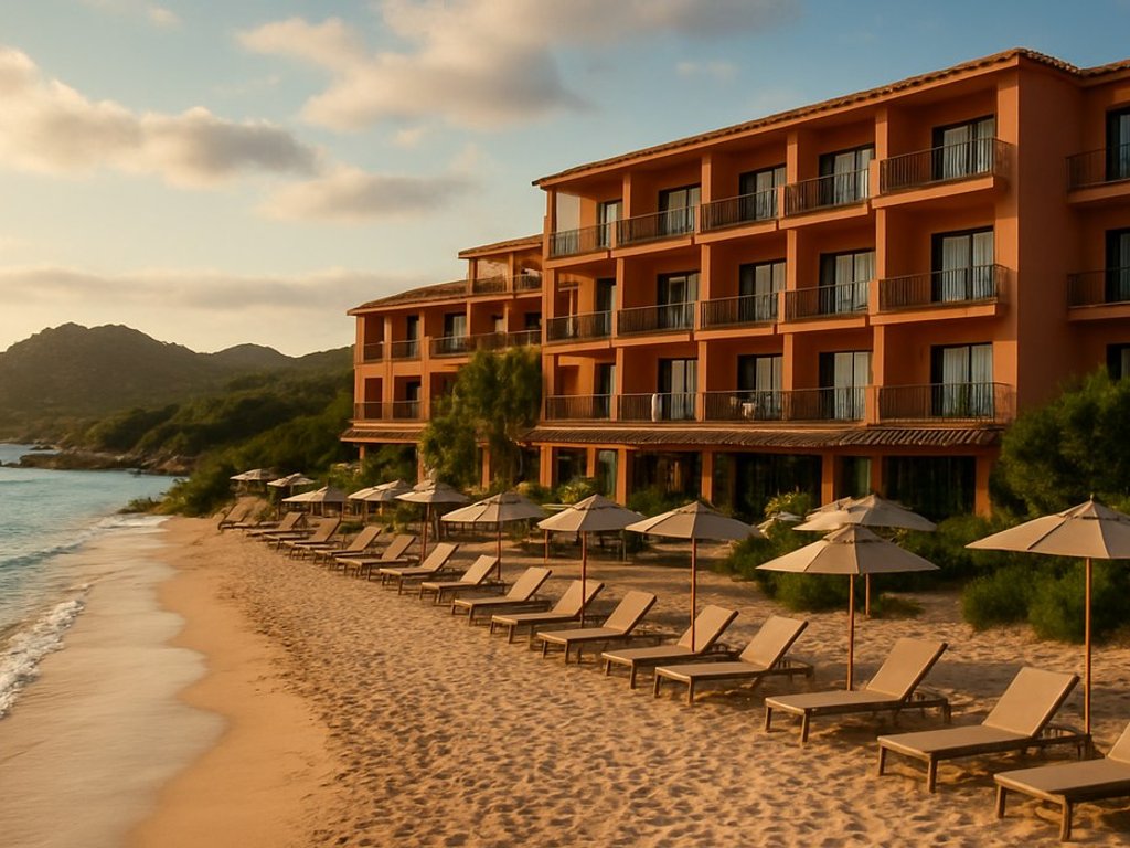 Beachfront 4* hotel in stunning Sardinia, Italy 😎 for €64/double