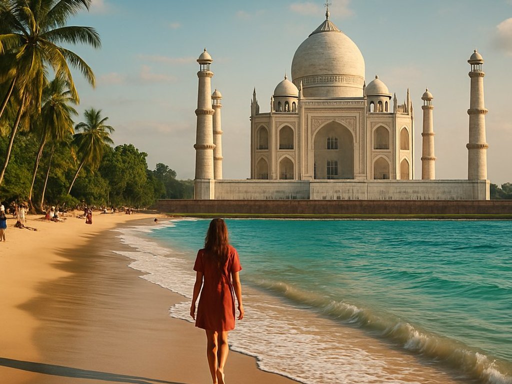 Culture and beach holiday in one trip 🕌 🌴 Flights from Athens to New Delhi & Sri Lanka from €566