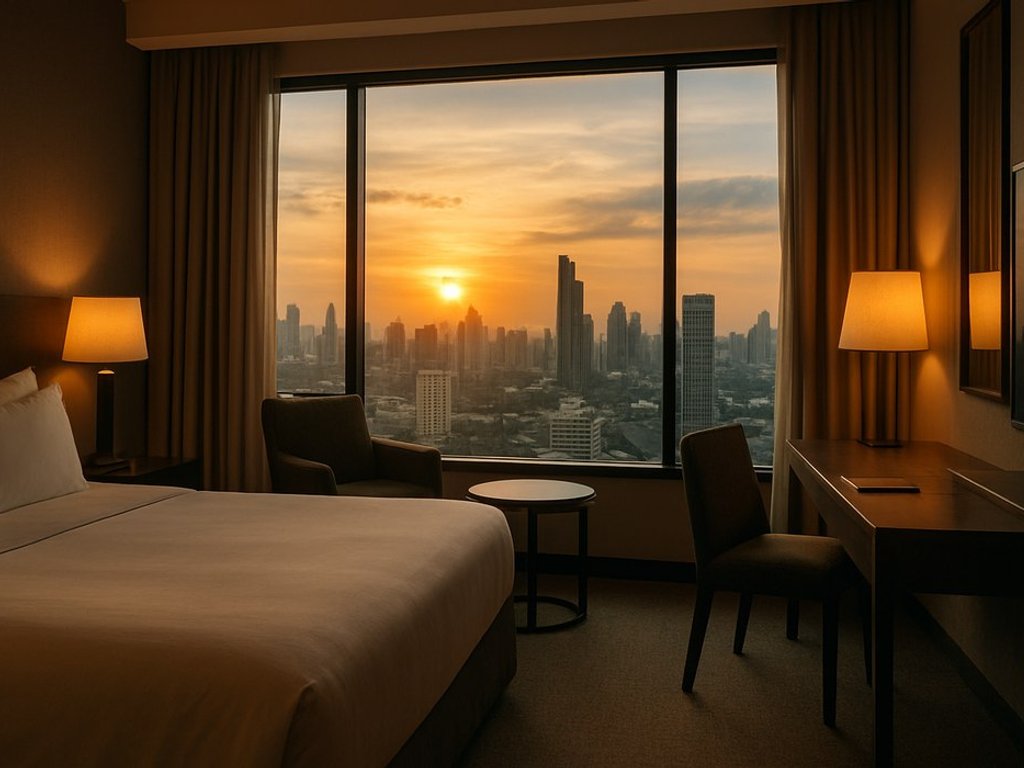 Exceptional stay at 5* AETAS Lumpini Hotel in Bangkok 💫 with skyline views for €57/double