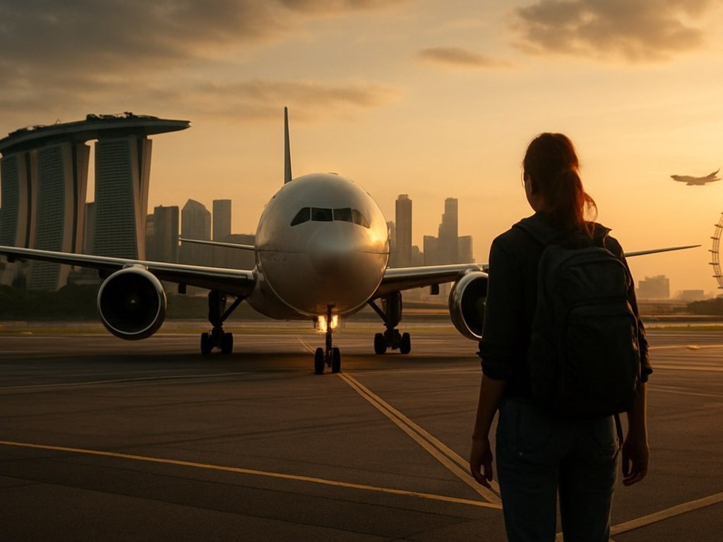 Full-service flights from Vienna & Paris to Singapore from €559
