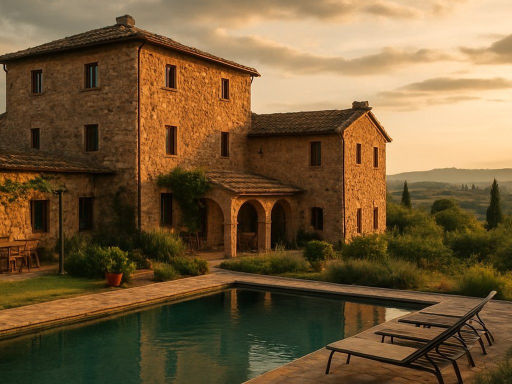 Historic 4* EcoResort Il Cantico della Natura in Umbria, Central Italy 🍷 for €65/double