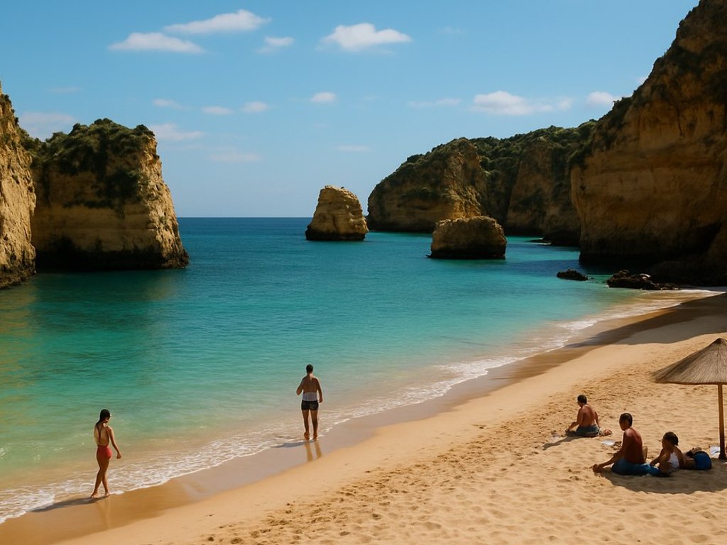 June ☀️ Holiday in Algarve for €448 p.p: flights from Vienna + car hire & 7-night B&B stay at well-rated hotel