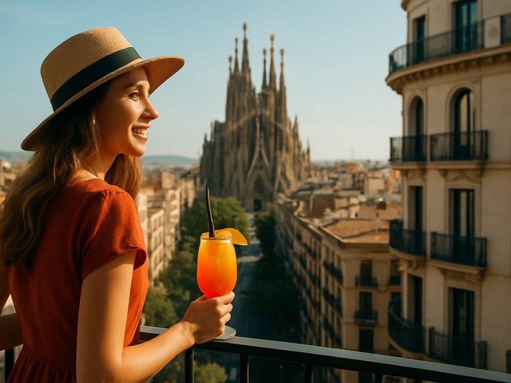🍹 Plan your trip to sunny Barcelona! Stay at well-rated and comfortable hotel from €69/double