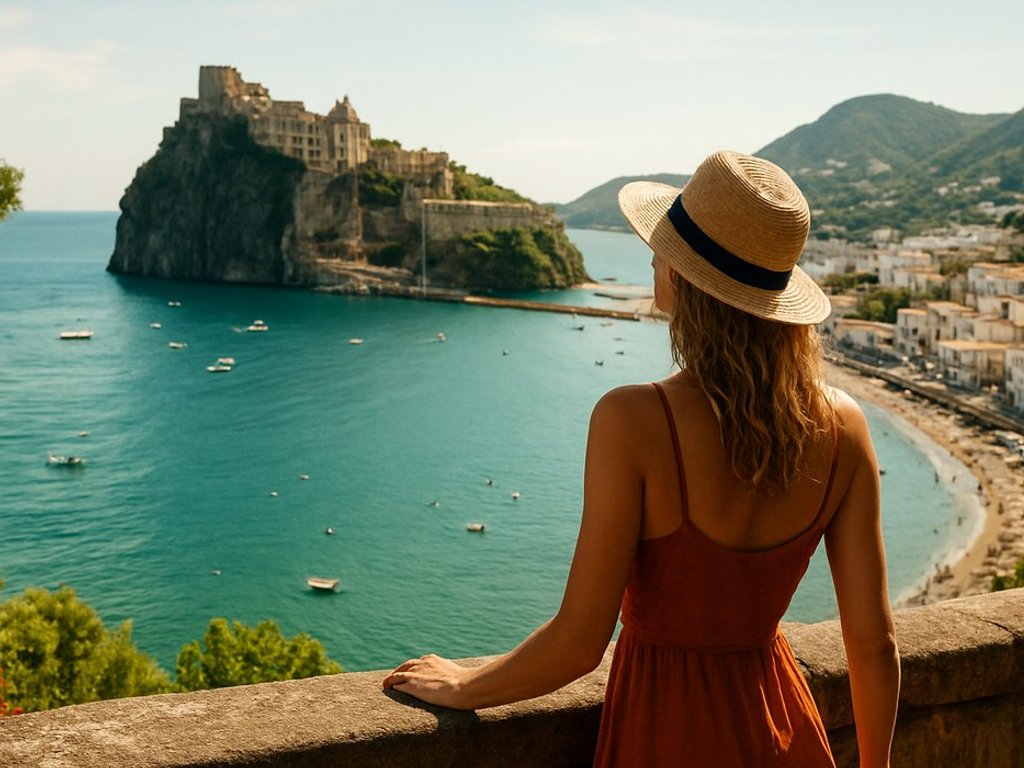 🍋 Summer week on the beautiful island of Ischia from €438 p.p 🏝 flights from Vienna, ferry & stylish 4* thermal hotel with breakfast