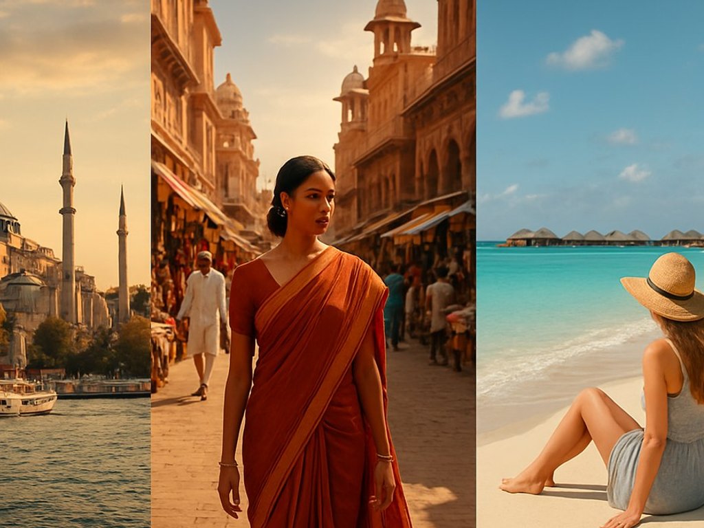 🌍🌴 Three worlds in one journey: Turkey, India & a dream Maldives escape from London for £539