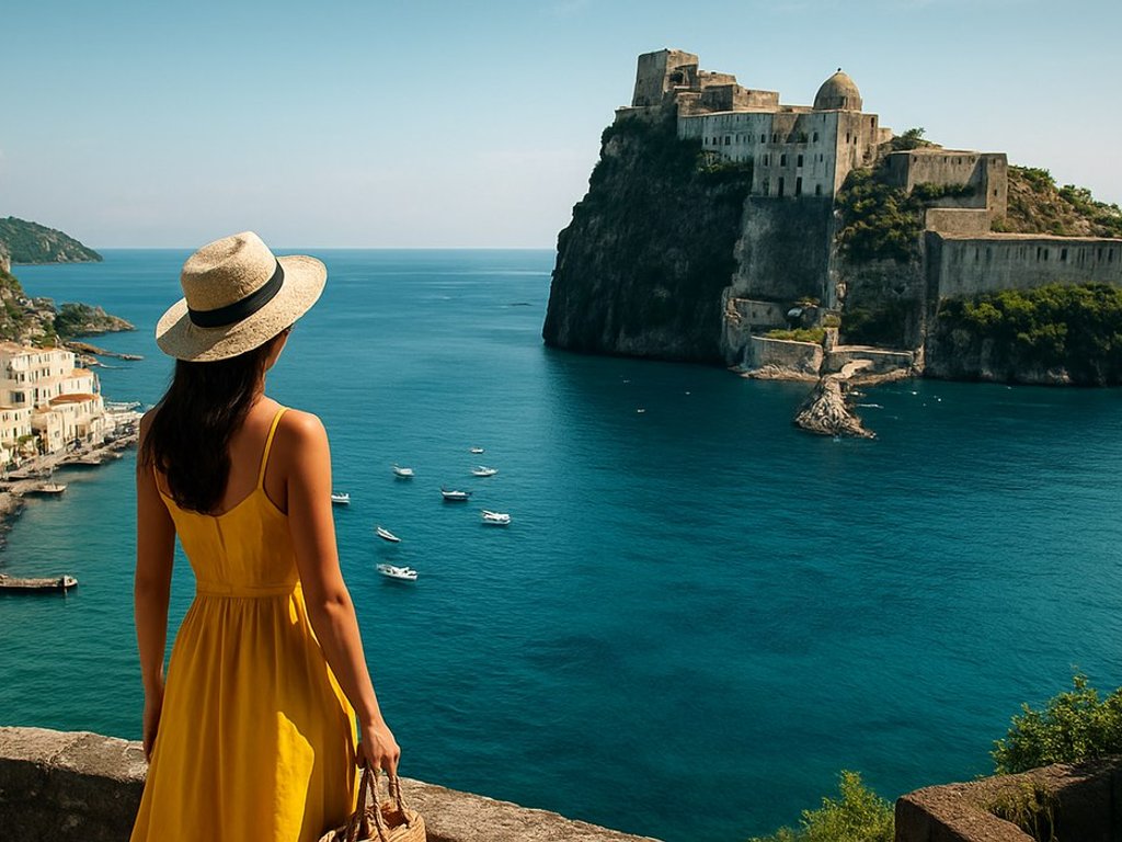 AUGUST🍋 Holiday on the beautiful island of Ischia for €514 p.p 🏝 flights from Budapest, ferry & stylish hotel with breakfast