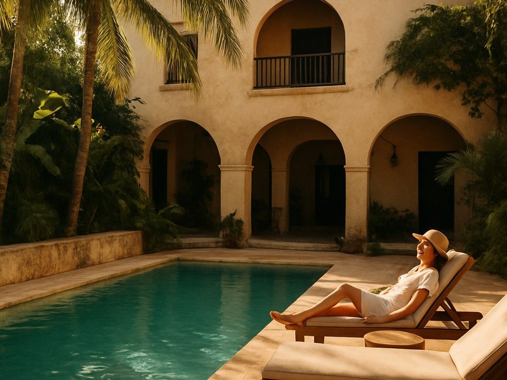 B&B stay at 4* boutique hotel in the Yucatan Peninsula ☀️ 🌴 for €30/double
