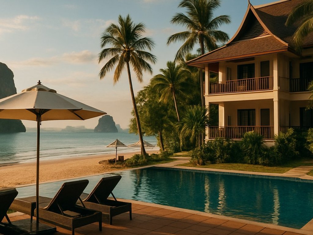 B&B stay at well-rated 4* Arawan Beach Resort Krabi in Thailand for €42/double