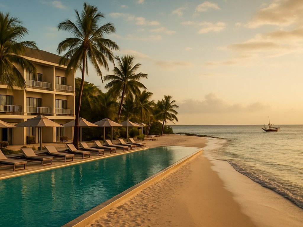 Beachfront 4* Velana Beach Hotel Maldives on the island of Maafushi 🏝️ from €64/double