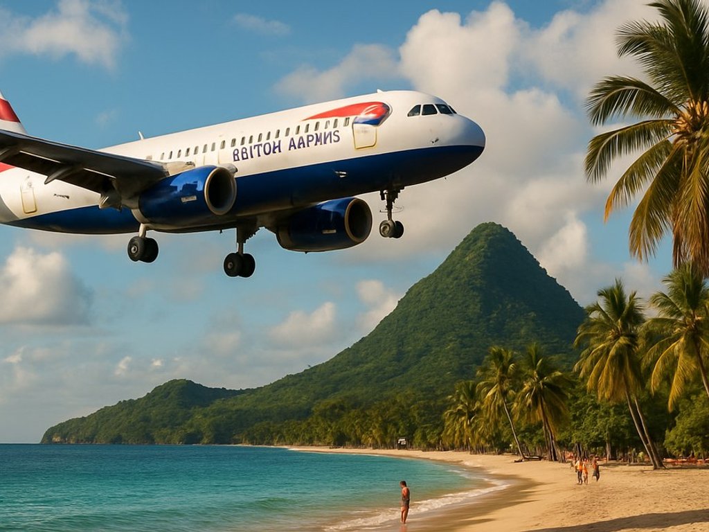 British Airways direct flights from London to exotic Saint Lucia & Antigua and Barbuda from £471 or £522 over High Season 🏝️