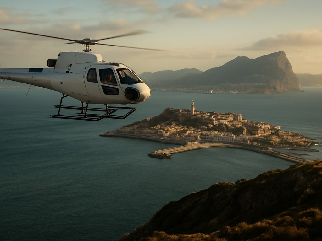 Cheap helicopter flights from mainland Spain to Ceuta from only €64 for a round trip 🚁