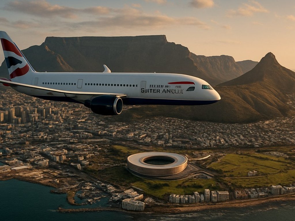 Cheap non-stop flights from London to Cape Town, South Africa 🐧 for £472