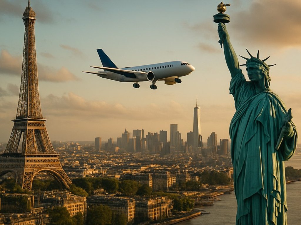 Cheap non-stop flights from Paris to New York for €394