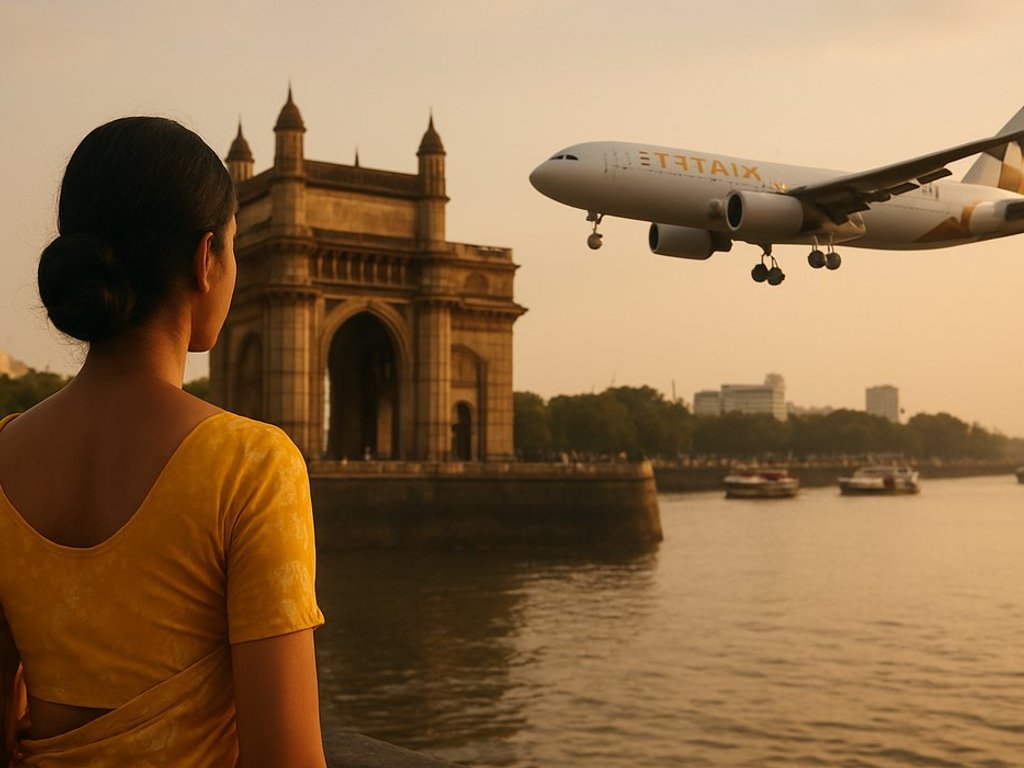 Etihad Airways flights from many European cities to Mumbai, India from €391
