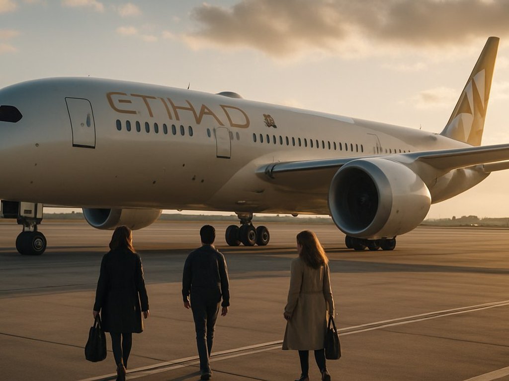 Etihad Airways flights from many European cities to Seoul, South Korea from €535