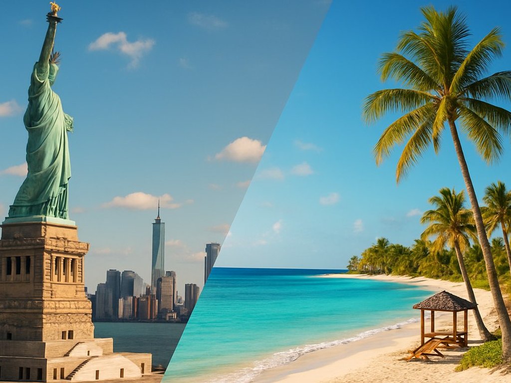 Exotic holiday in the Bahamas! 🗽 2 in 1 trip to New York and Nassau from Vienna 🏖️ for just €670