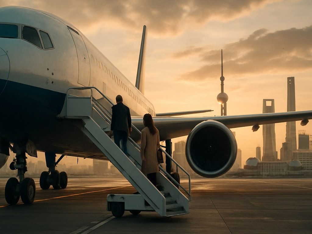Full-service flights from Vienna to Shanghai, China from €482