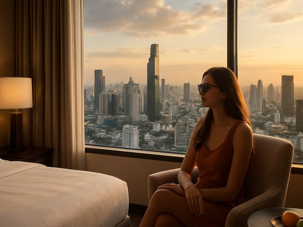 HIGH SEASON 😎 Exceptional stay at 5* AETAS Lumpini Hotel in Bangkok 💫 with skyline views for €57/double