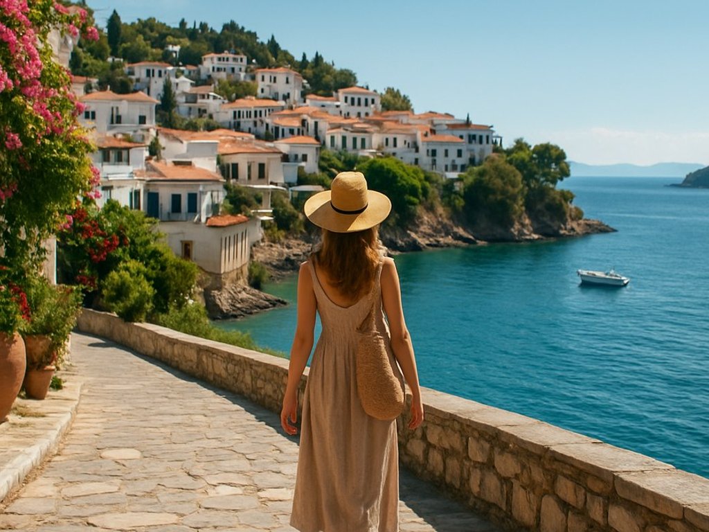 Holiday in Skiathos, Greece for €551 p.p. ☀️ 🏖️ Flights from Budapest & Bucharest + 7-night B&B stay at sea view hotel