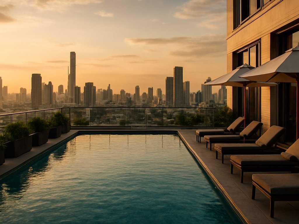 Luxurious 5⭐ Lancaster Bangkok hotel with rooftop pool from €74/double