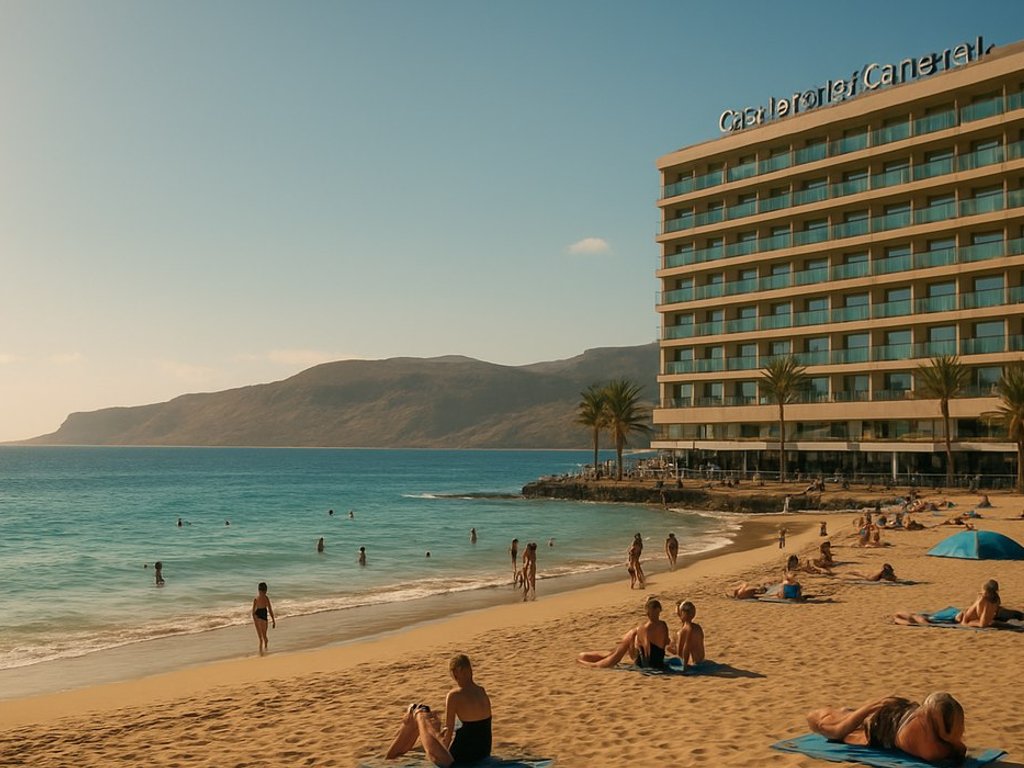PEAK SUMMER ☀️ 🏖️ Sea view 4* Occidental Las Canteras by Barcelo in Gran Canaria for €63/double