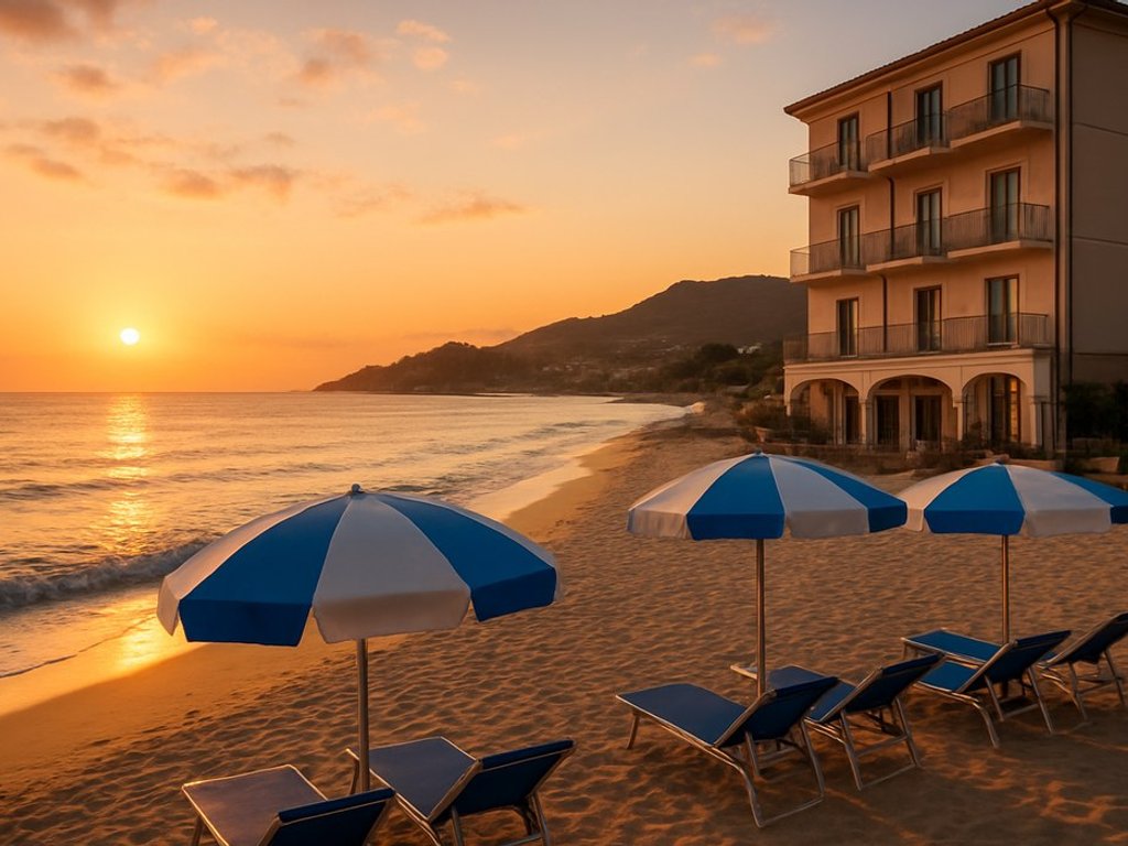 Some of the best beaches and sunsets in Italy 😍 Stylish stay at 4* hotel in Calabria from €50/double with breakfast