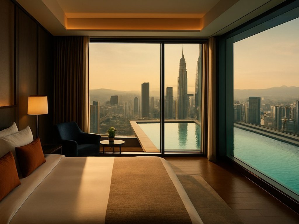 Spectacular suite at 5🌟 The Face Kuala Lumpur with a rooftop infinity pool from €66/double