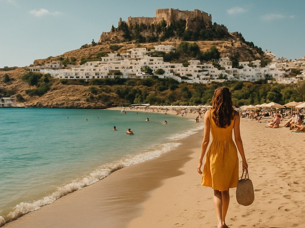 SUMMER 🌞 Holiday in Rhodes, Greece for €466 p.p: flights from Budapest + car hire & 7-night B&B stay at well-rated hotel