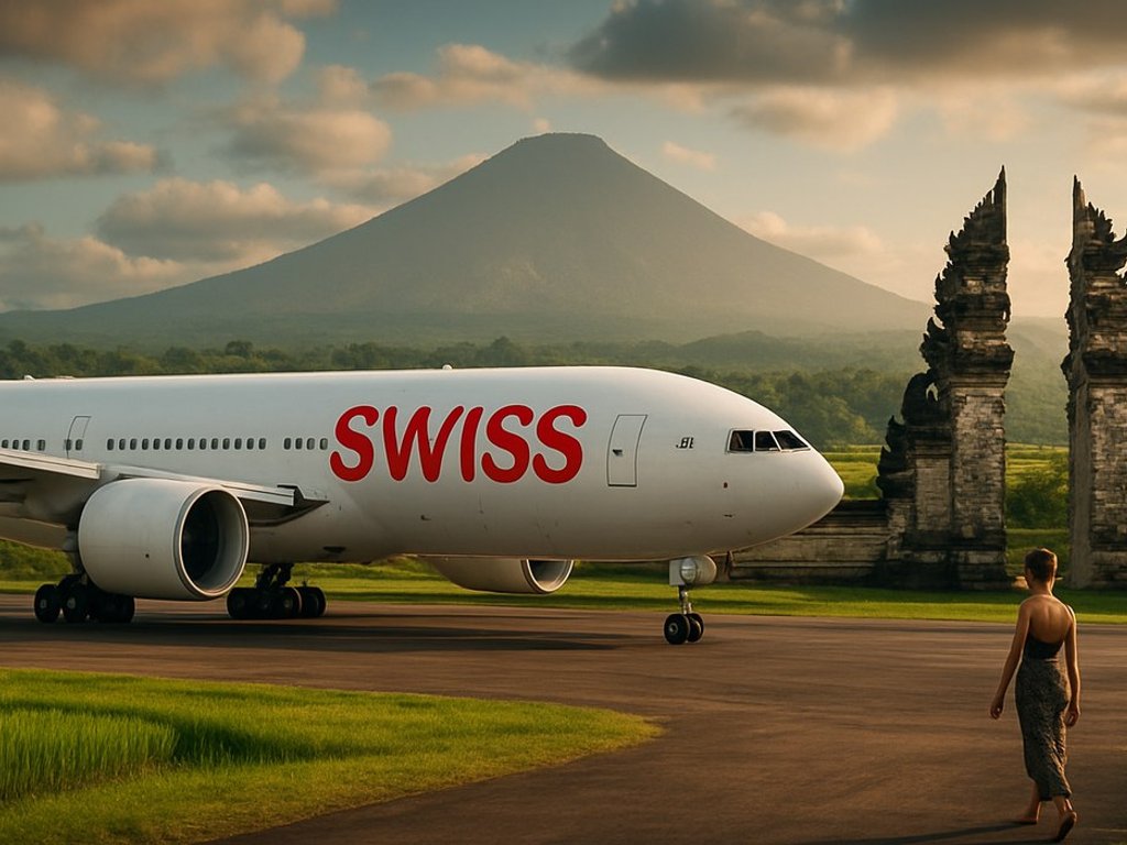 Swiss flights from Dublin to Bali, Indonesia 🌸 for €550