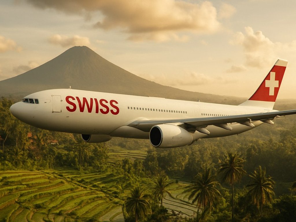 Swiss flights from Dublin to Bali, Indonesia 🌸 from €539