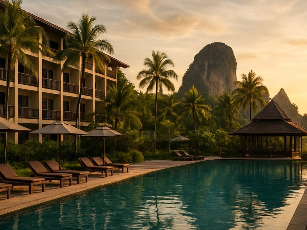 Well-rated 4* The Phu Beach Hotel Krabi in Thailand 🌴 from €25/double