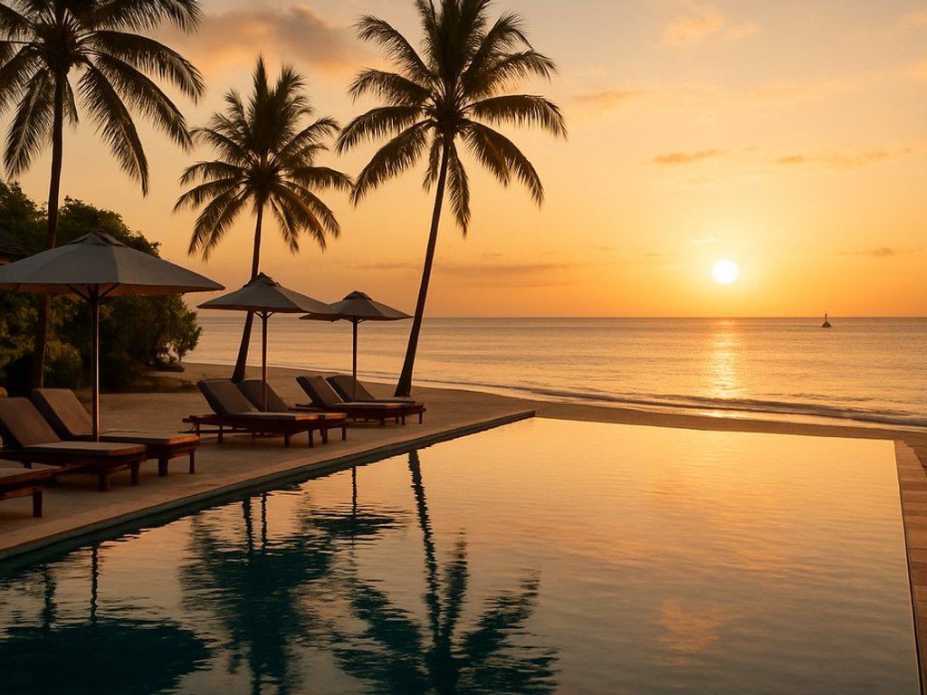 4* Aston Sunset Beach Resort on the Indonesian island of Gili Trawangan 🏝️ for €32/double
