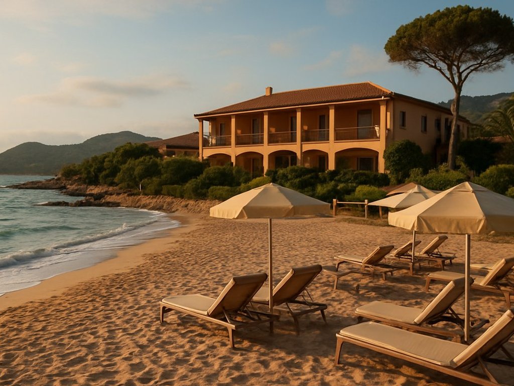 B&B stay at well-rated & beachfront 4* resort in Sardinia for €58/double